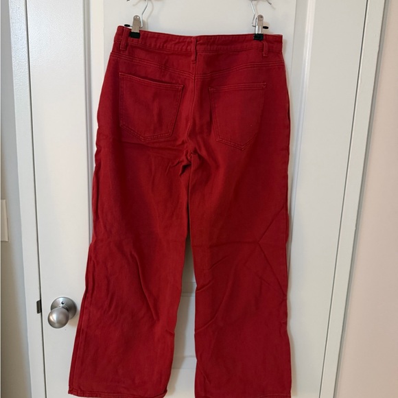 Edikted Red Denim jeans - Picture 5 of 5